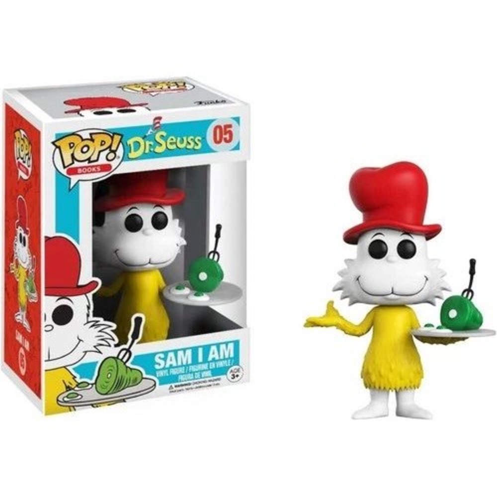 Funko‎ Pop Dr. Seuss Sam I Am 05 Green Eggs and Ham Vinyl Figure Books Series